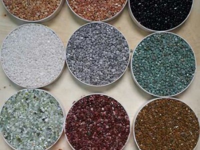 胶粘透水石工程